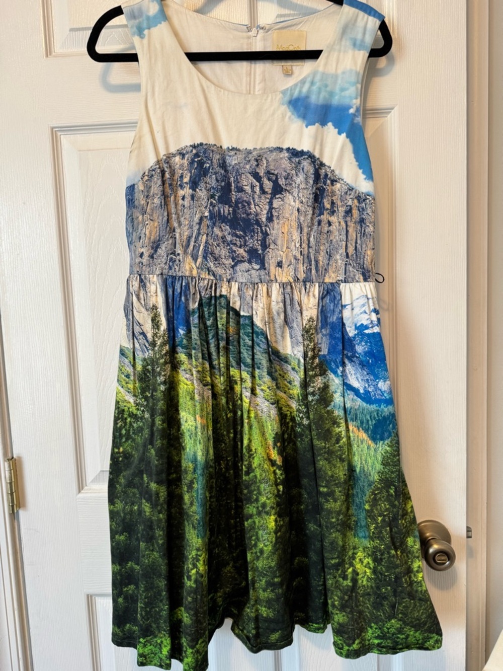 Modcloth Alpine Festive Frondescence Midi Dress